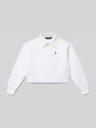 Polo Ralph Lauren Teens Regular Fit Sweatshirt aus Baumwoll-Mix in Wei...