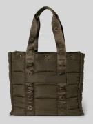 Hey Marly Shopper mit Steppnähten Modell 'Best Buddy' in Dunkelgruen, ...