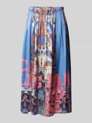 miss goodlife Midirock mit Eingrifftaschen in Blau, Größe XL