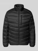 Tom Tailor Denim Regular Fit Steppjacke mit vertikaler Reißverschlussb...