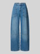 JAKE*S STUDIO WOMAN Relaxed Jeans mit aufgesetzten Taschen in Bleu, Gr...