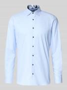OLYMP Level Five Slim Fit Freizeithemd mit Kentkragen in Bleu, Größe 3...