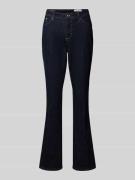 s.Oliver RED LABEL Bootcut Jeans aus Baumwoll-Mix in Dunkelblau, Größe...