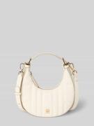 Tommy Hilfiger Schultertasche mit Steppnähten in Offwhite, Größe 1