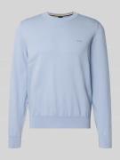 BOSS Regular Fit Strickpullover aus reiner Baumwolle Modell 'UPCAS' in...