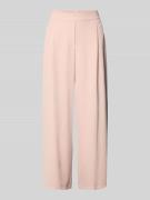 Jake*s Collection Stoffhose mit elastischem Bund in Fuchsia, Größe 32