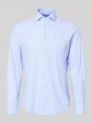 SEIDENSTICKER Slim Fit Business-Hemd mit Haifischkragen in Bleu, Größe...