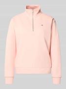 Gant Sweatshirt mit Baumwoll-Anteil in Rosa, Größe L