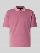 Christian Berg Men Regular Fit Poloshirt mit Brusttasche in Rose, Größ...