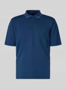 Christian Berg Men Regular Fit Poloshirt mit Brusttasche in Dunkelblau...