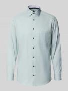OLYMP Regular Fit Business-Hemd mit Kentkragen in Gruen, Größe 39