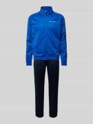 CHAMPION Trainingsanzug mit Reißverschluss in Blau, Größe S