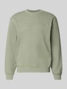 CK Calvin Klein Sweatshirt mit Rundhalsausschnitt und Logo in Mittelgr...
