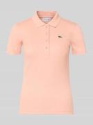 Lacoste Sport Slim Fit Poloshirt aus reiner Baumwolle in Apricot, Größ...