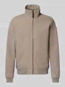 Didriksons Regular Fit Jacke mit Stehkragen Modell 'Alvin' in Stein, G...