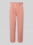 Jake*s Casual Mom Fit Jeans mit elastischem Bund in Altrosa, Größe 34