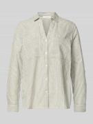 Christian Berg Woman Regular Fit Bluse mit V-Ausschnitt und Brusttasch...