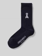 Armedangels Socken aus Baumwoll-Mix Modell 'SAAMUS BOLD' in Dunkelblau...