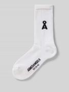Armedangels Socken aus Baumwoll-Mix Modell 'SAAMUS BOLD' in Weiss, Grö...