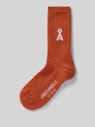 Armedangels Socken aus Baumwoll-Mix Modell 'SAAMUS BOLD' in Koralle, G...