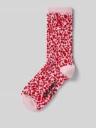 Armedangels Socken aus Baumwoll-Mix Modell 'Leopard' in Rosa, Größe 35...