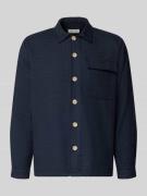 Casual Friday Regular Fit Hemdjacke mit Brusttasche Modell 'Matt' in M...