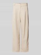 JAKE*S STUDIO MEN Relaxed Fit Stoffhose mit Gürtelschlaufen in Beige, ...