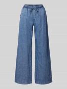 Noisy May Wide Fit Jeans mit elastischem Bund Modell 'Enza' in Jeansbl...