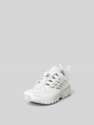 MM6 Maison Margiela Sneaker mit Label-Prints in Weiss, Größe 40