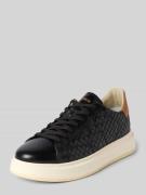 Woolrich Sneaker aus Leder Modell 'ARROW MAN CALF' in Black, Größe 40