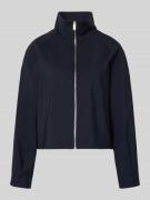 OPUS Jacke mit Stehkragen Modell 'Halvi' in Marine, Größe 34
