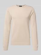 MAERZ Muenchen Strickpullover mit Rundhalsausschnitt in Beige, Größe 4...