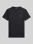 Polo Ralph Lauren Regular Fit T-Shirt aus reiner Baumwolle in Dunkelgr...