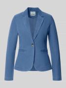 ICHI Regular Fit Blazer in Denim-Optik Modell 'Kate' in Jeansblau, Grö...