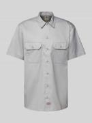 Dickies Freizeithemd mit Knopfleiste in Hellgrau, Größe M