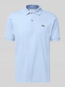 Lacoste Regular Fit Poloshirt aus reiner Baumwolle in Rauchblau, Größe...