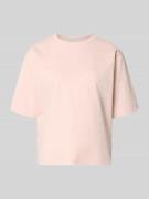 JAKE*S STUDIO WOMAN T-Shirt in halbärmligem Design in Altrosa, Größe L