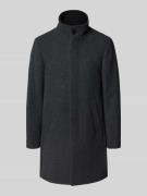 Matinique Mantel mit Stehkragen Modell 'Harvey' in Anthrazit, Größe L