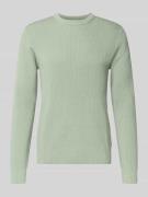 Lindbergh Relaxed Fit Strickpullover mit Rundhalsausschnitt in Gruen, ...