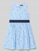 Blue Seven Regular Fit Kleid im ärmellosen Design in Bleu, Größe 104