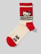 Happy Socks Socken aus Baumwoll-Mix Modell 'HELLO KITTY KAWAII' in Rot...