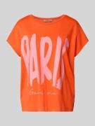 Smith and Soul Oversized Fit T-Shirt aus Viskose-Mix in Orange, Größe ...