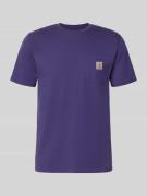 Carhartt Work In Progress Regular Fit T-Shirt mit Logo-Patch in Lila, ...