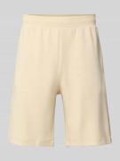 EA7 Emporio Armani Shorts mit elastischem Bund in Sand, Größe L