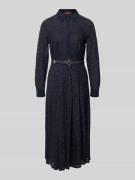 Max Mara Studio Ausgestelltes Hemdblusenkleid aus Alençon-Spitze Model...