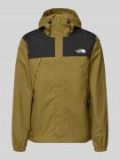 The North Face Regular Fit Jacke mit Logo-Print Modell 'Antora' in Gru...