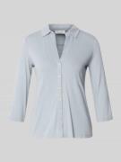Marc O'Polo Regular Fit Hemdbluse aus Viskose-Mix in Rauchblau, Größe ...