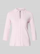 Marc O'Polo Regular Fit Hemdbluse aus Viskose-Mix in Hellrosa, Größe L