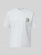 MCNEAL T-Shirt aus Baumwolle in Hellblau, Größe L