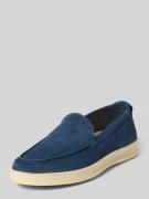 Woolrich Slip-on-Sneaker aus Leder in Marine, Größe 40